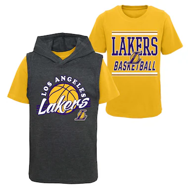 Los Angeles Lakers Nike 3-1 Combo - Felpa con cappuccio e t-shirt senza maniche O / H - Bambini