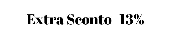 Extra sconto -13%