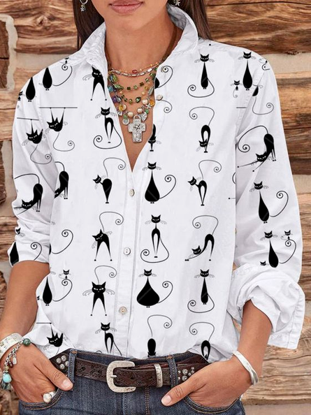 Long Sleeve Shift Shirts & To...
