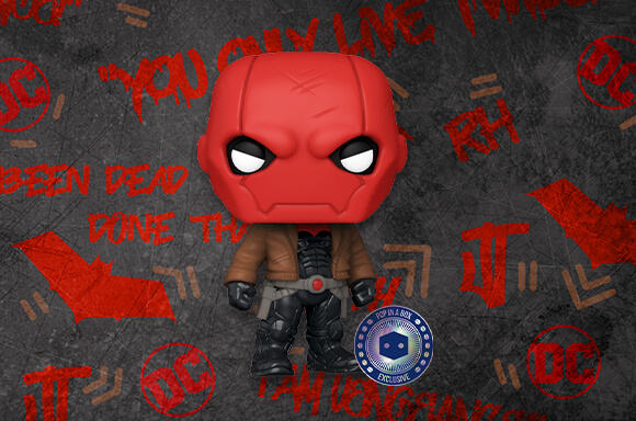 PIAB EXC DC COMICS RED HOOD JASON TODD FUNKO POP! VINYL