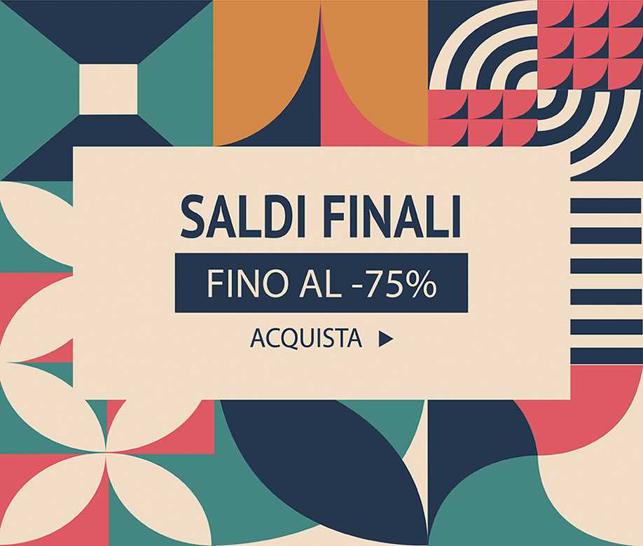 SALDI FINALI fino al -75% di sconto >>