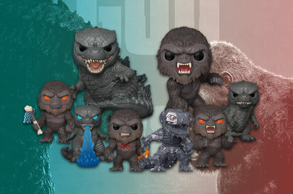 GODZILLA VS KONG GODZILLA FUNKO POP VINYL