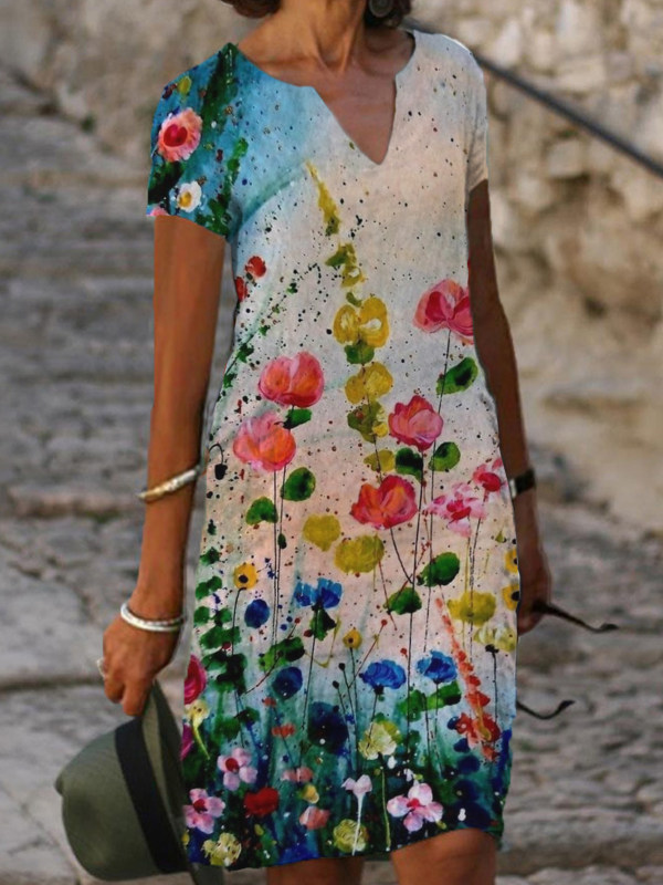 Vacation Floral Cotton Blends...