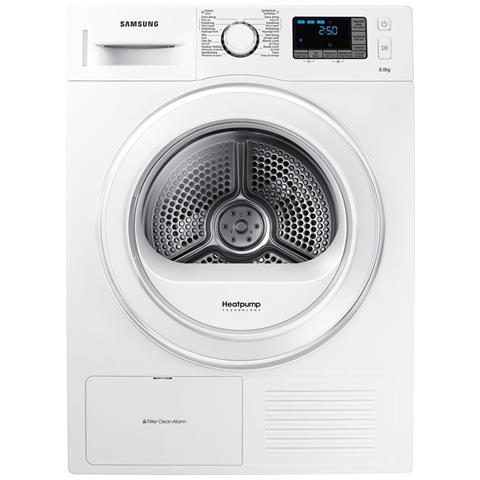 SAMSUNG Asciugatrice DV70M50201W, 7 Kg Classe A++ Pompa di calore