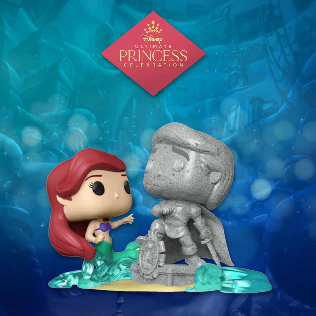 NUOVO: Sirenetta Ariel & Principe Eric EXC Pop! Moment