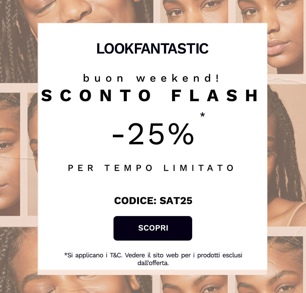 25% rabatt flash sale