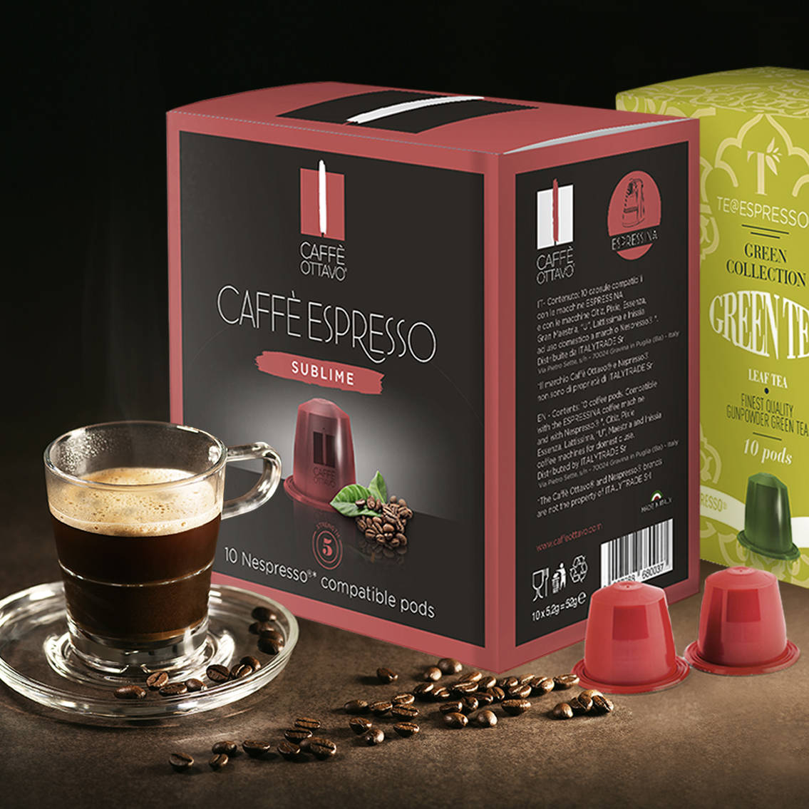 Caffè Ottavo - Capsule Compatibili Nespresso
