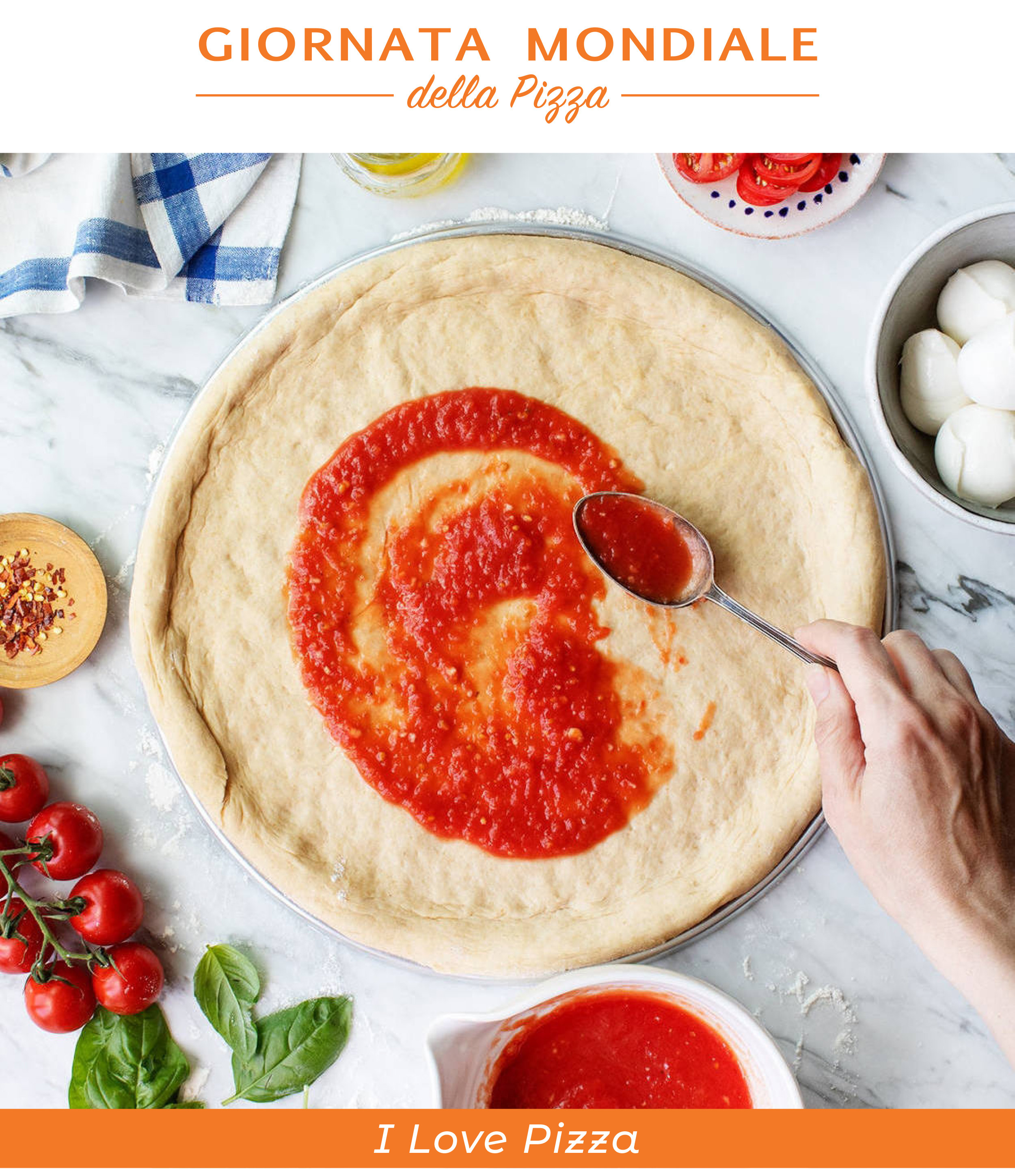 I Love Pizza ingredienti d'eccellenza