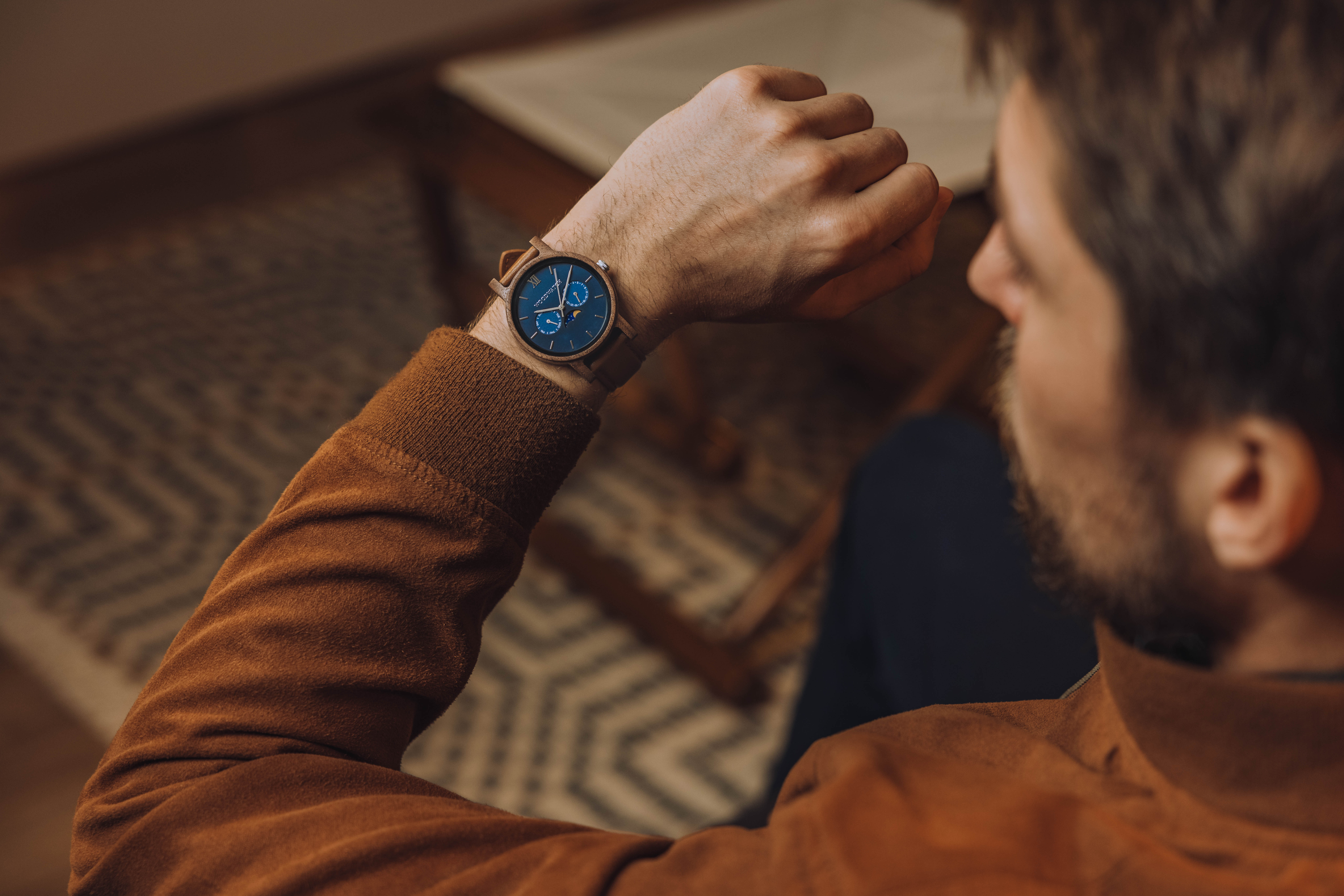 Comfortable leather straps