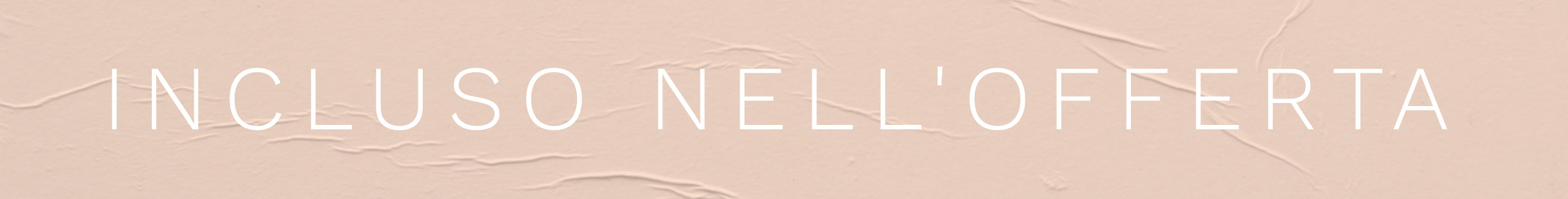 incluso nell 'offerta