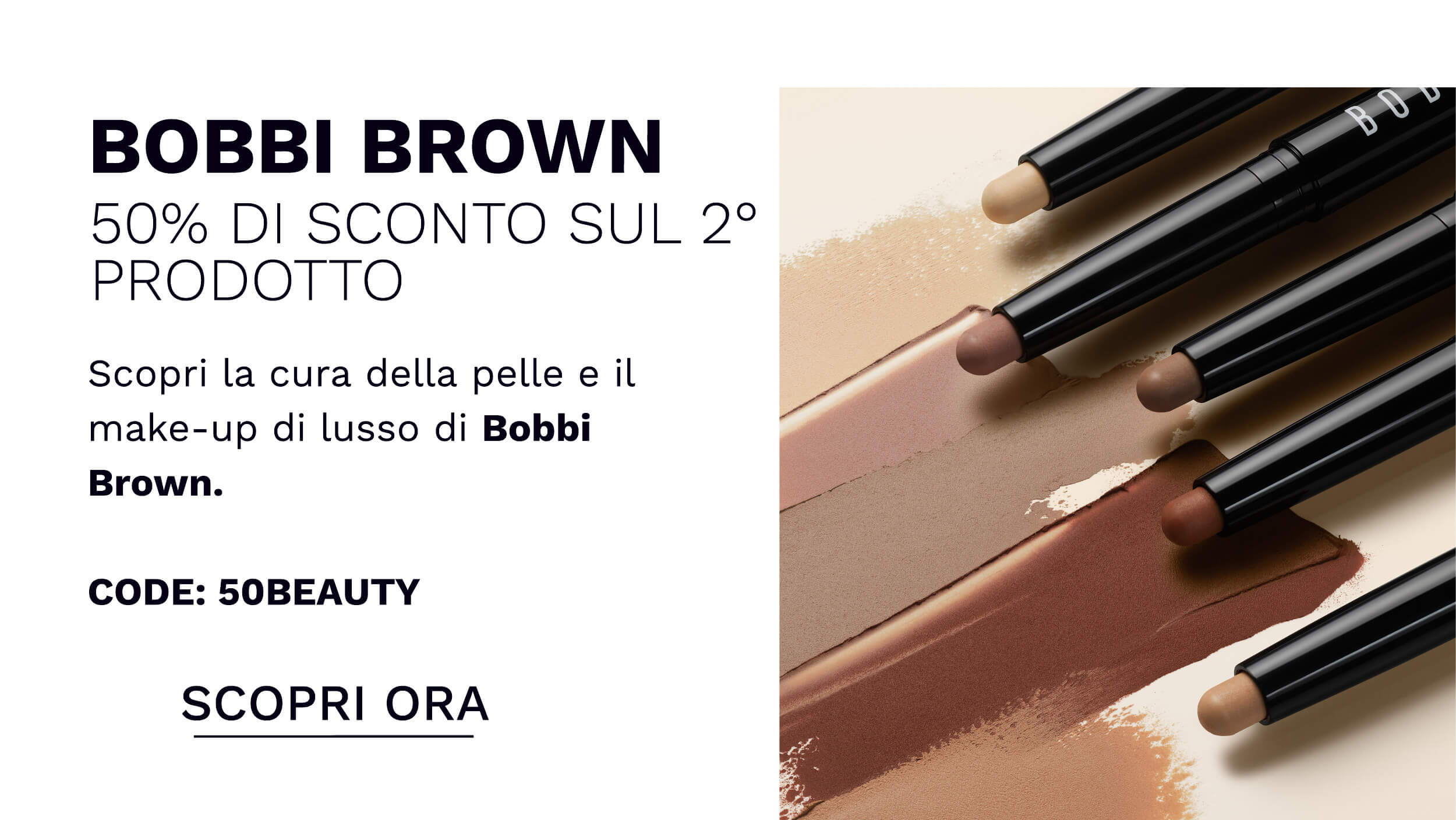 50% di sconto sul 2o prodotto