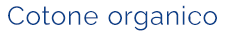 Cotone organico