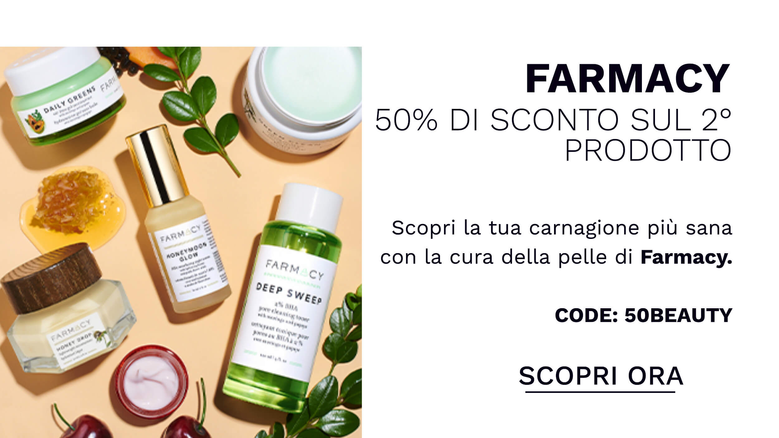 50% di sconto sul 2o prodotto