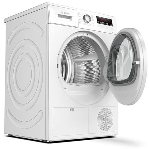 BOSCH Asciugatrice WTH85V18IT Serie 4 AutoDry, 8 Kg Classe A++ a Condensazione con Pompa di Calore