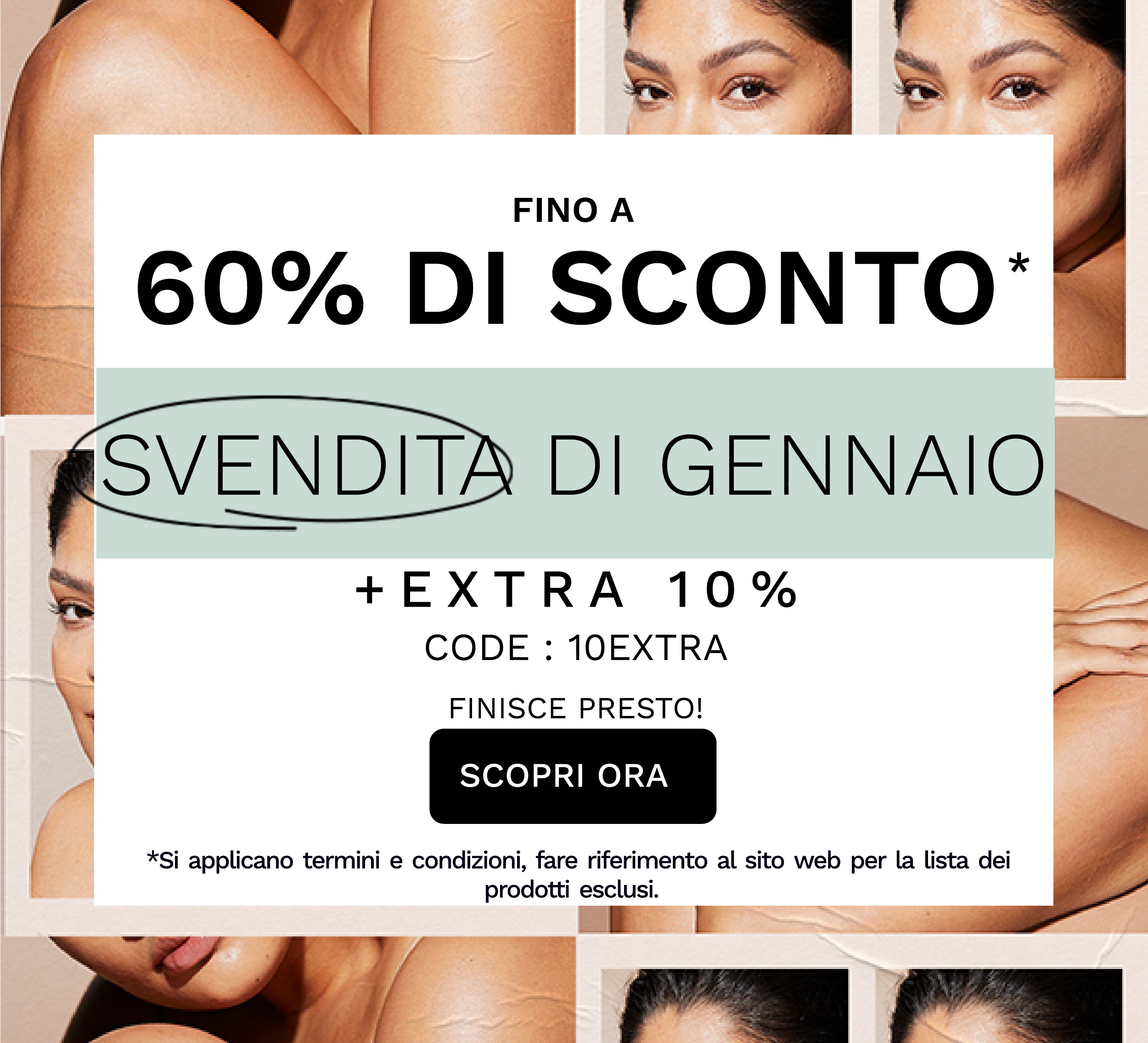 60% rabatt + 10% extra