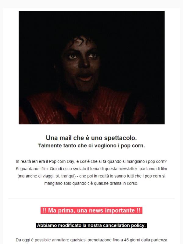 4 destinazioni, 4 film: tu quale guarderesti?