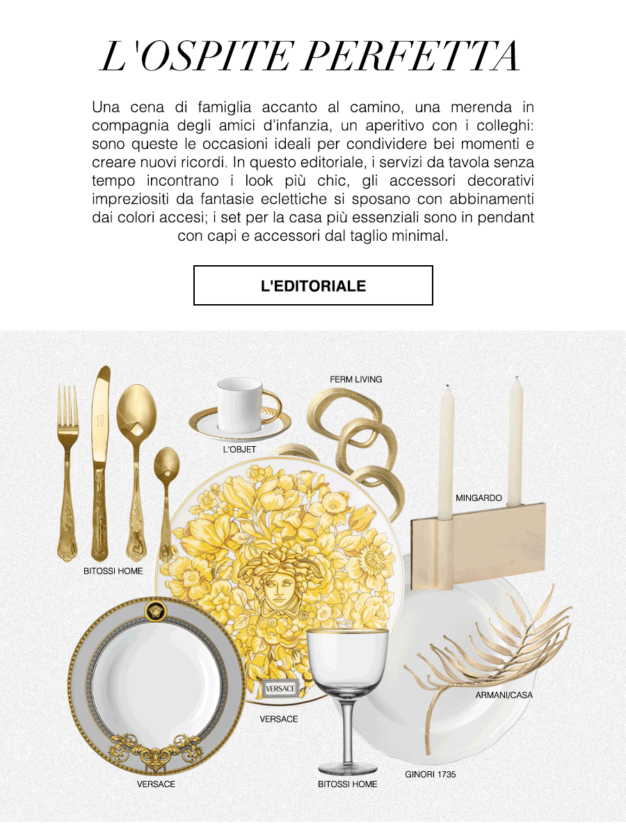 I total look e l'home décor per ospitare amici e parenti 