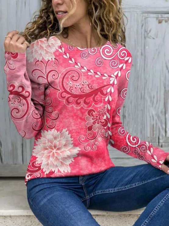 Neck Vacation Loosen Shirts &...