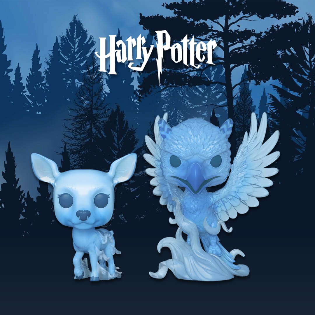 DUMBLEDORE & SNAPE PATRONUS