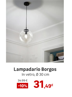 Lampadario Borgos