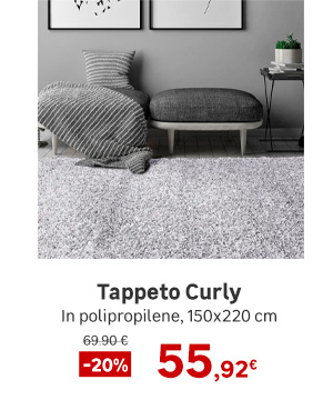 Tappeto curly