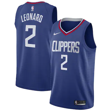 LA Clippers Nike Icon Swingman Jersey - Kawhi Leonard - Mens
