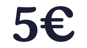 5€