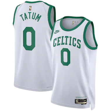 Boston Celtics Nike Classic Edition Swingman Jersey - Jayson Tatum - Uomo