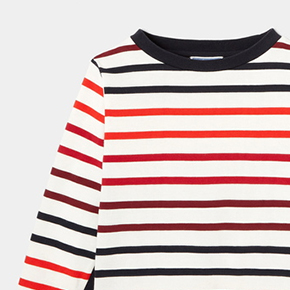 T-shirt mariniere enfant garcon