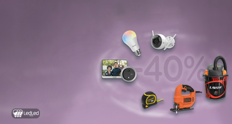ultime ore: fino al 40% su tutti i prodotti brico e smart home