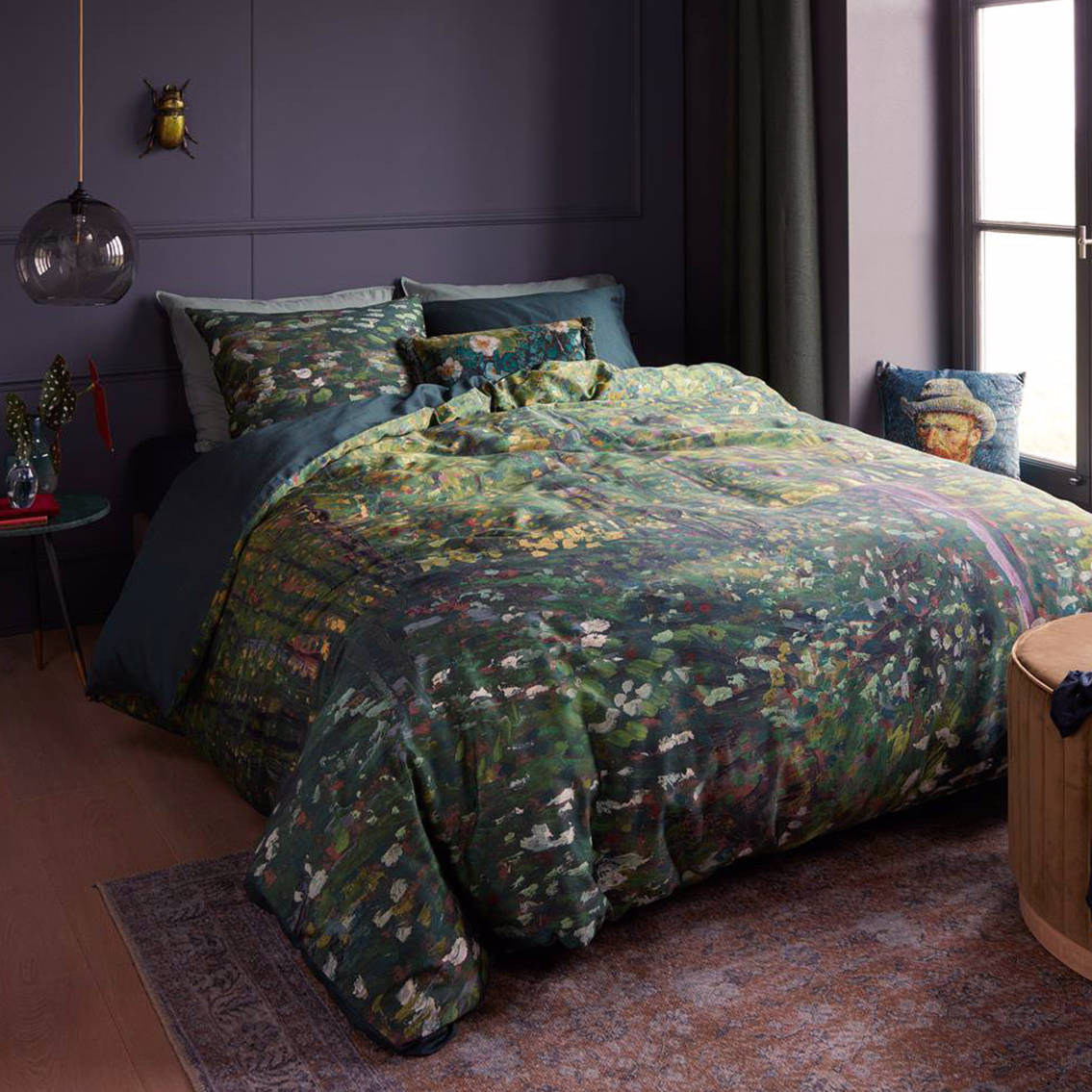 Copripiumini con pittori famosi e biancheria