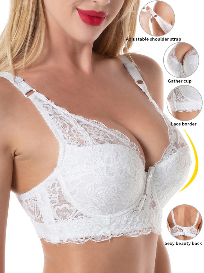 Crop Top Underwear Push Up Br...