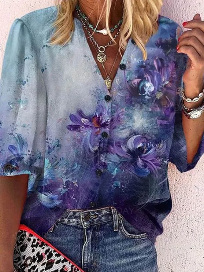 Elegant Shirt Collar Shirts &...