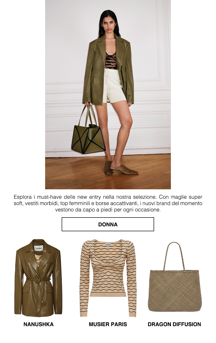 Alanui, Nanushka, Musier Paris e altri