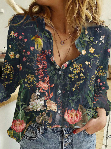 Loosen Vacation Shirts & Blou...