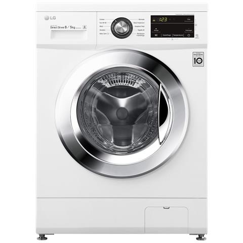 LG Lavasciuga F4J3TM5WE Capacità Lav / Asc 8/5 Kg Classe E Velocità 1400 giri