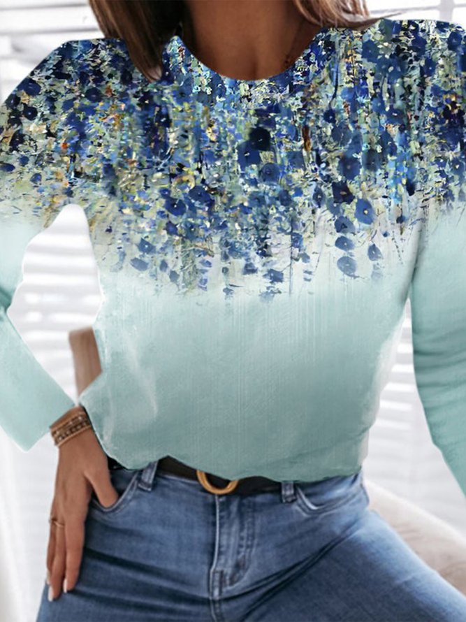 Regular Fit Floral Shirts & T...