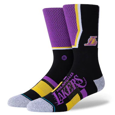 Los Angeles Lakers Stance Shortcut 2 Socks - Mens