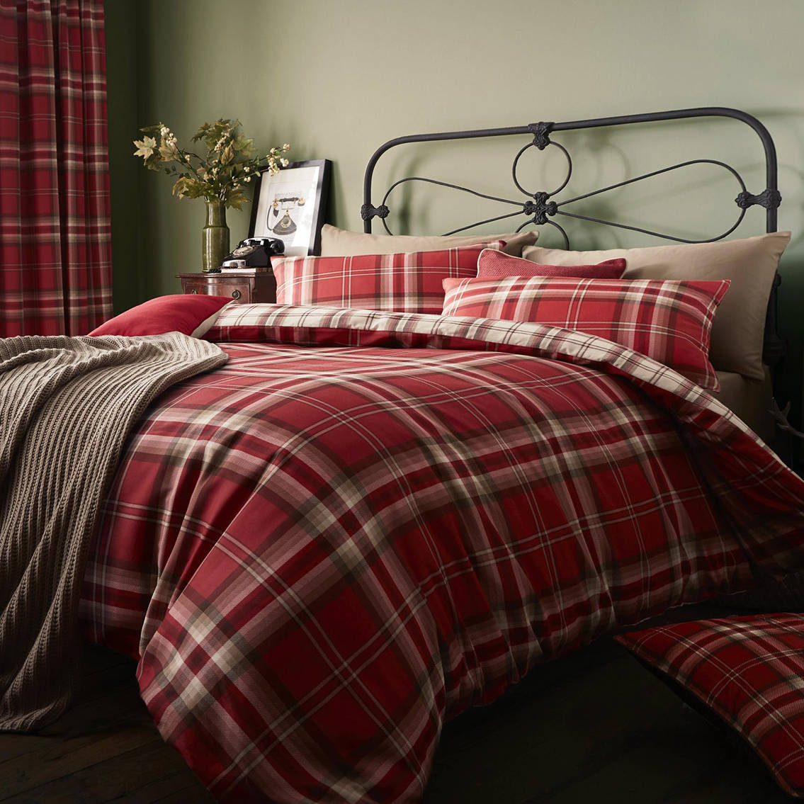 Passione Tartan biancheria per la casa.