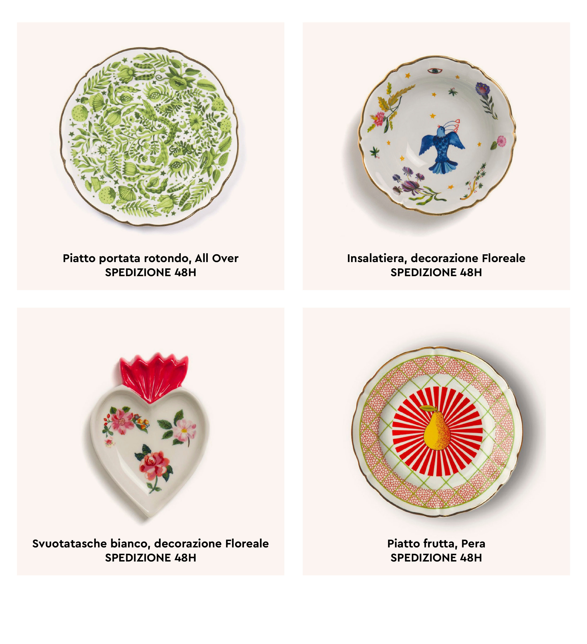 Funky Table Bitossi - piatti e accessori per la cucina