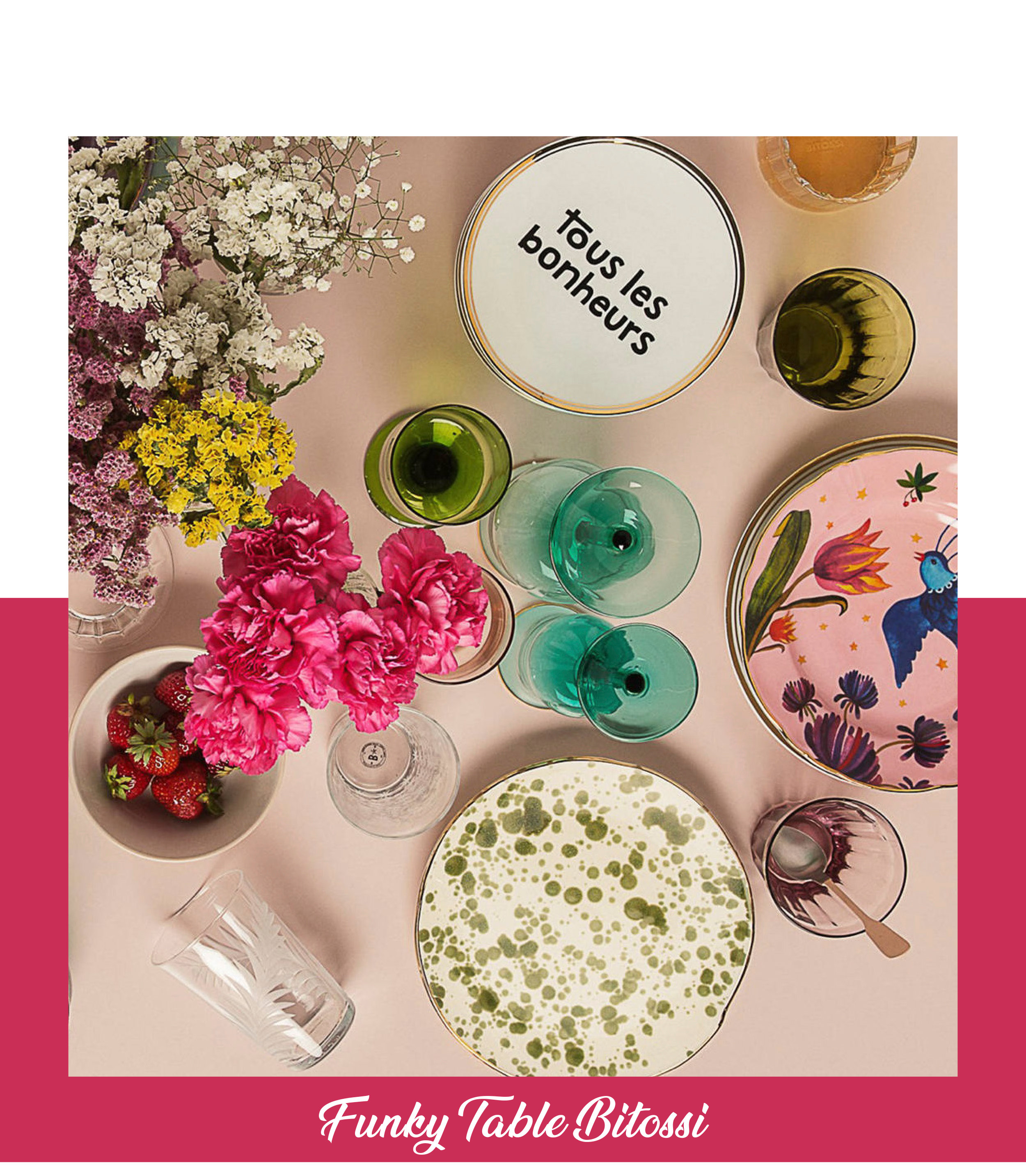 Funky Table Bitossi - piatti e accessori per la cucina