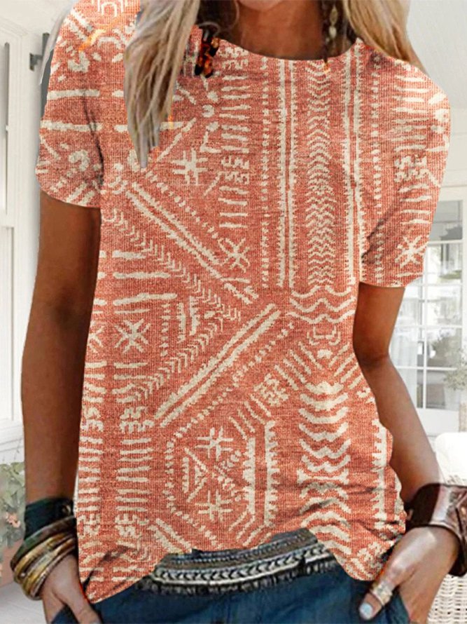 Cotton Blends Tribal Shirts &...