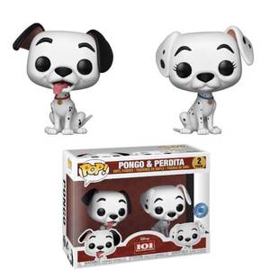 Esclusiva PIAB Disney - Pongo & Peggy 2-Pack Figure Pop! Vinyl