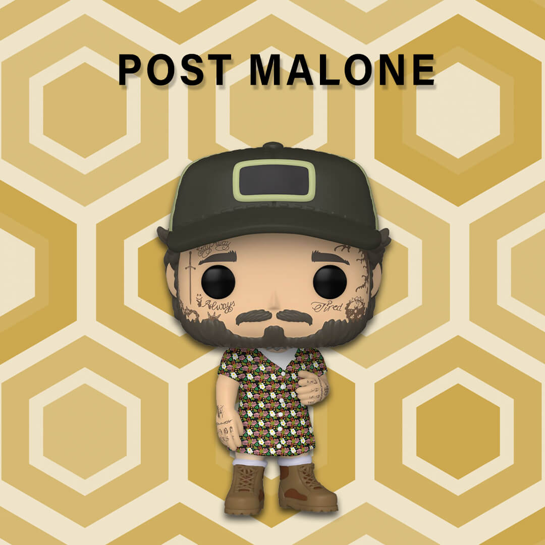 Post Malone in un abito da sera