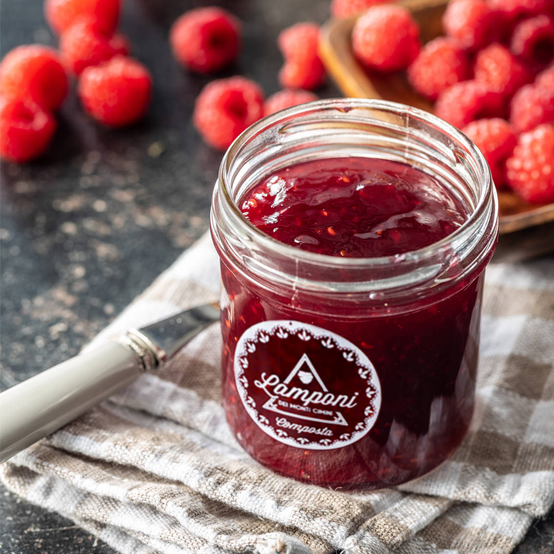 Lamponi dei Monti Cimini golosità artigianali naturali e sapore intenso