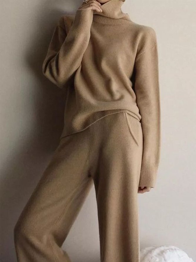 Size Plain Long Sleeve Casual...