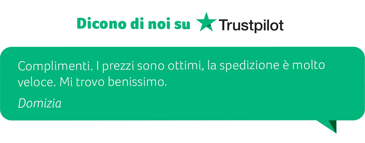 Dicono di noi su Trustpilot