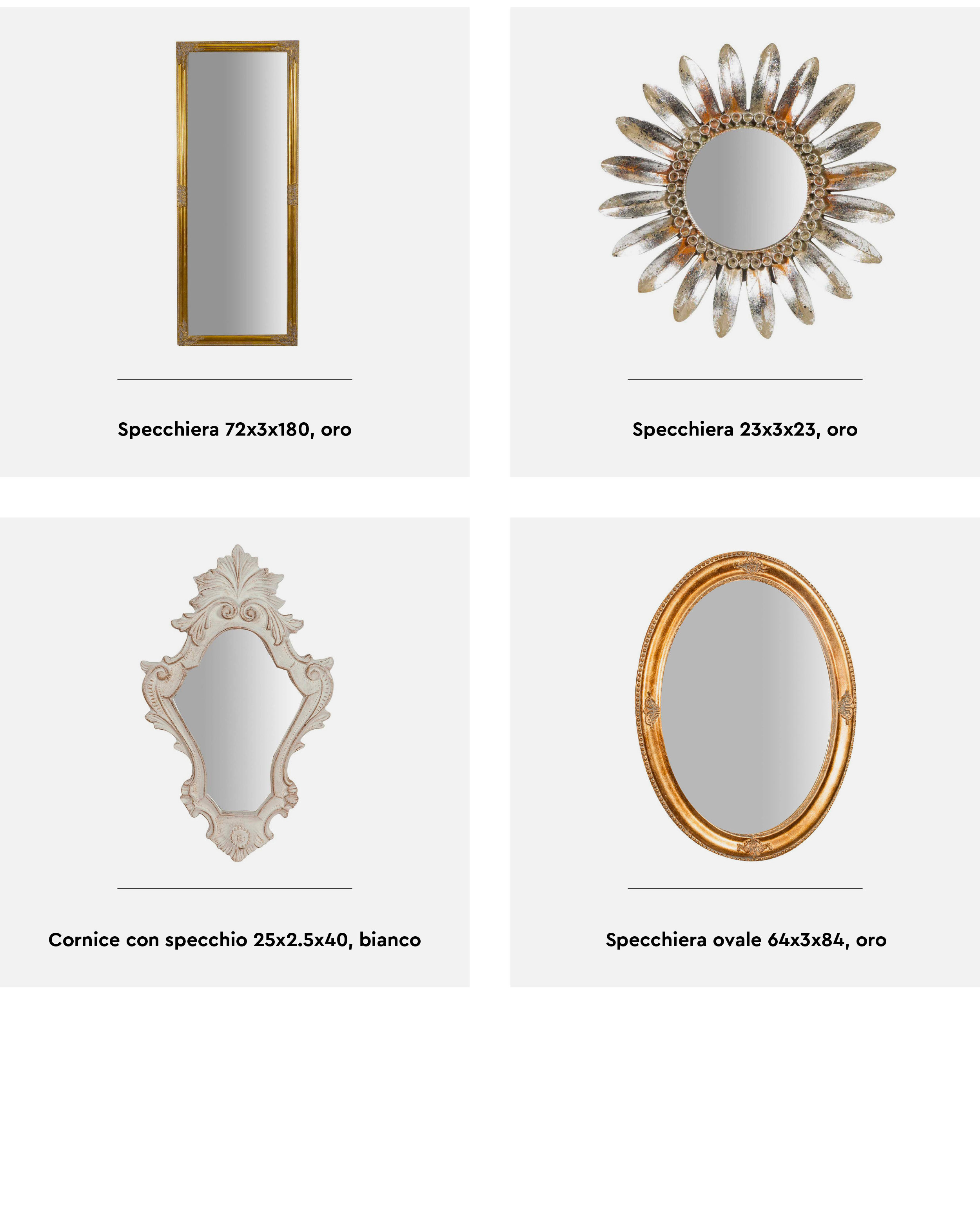 Specchi Decorativi
