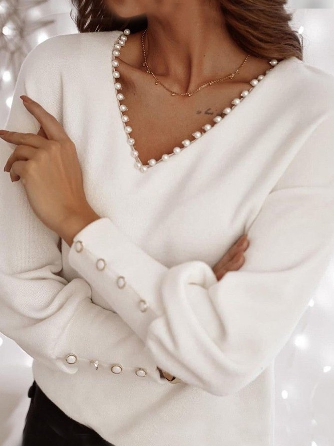 sleeve Vacation Solid Shirts ...