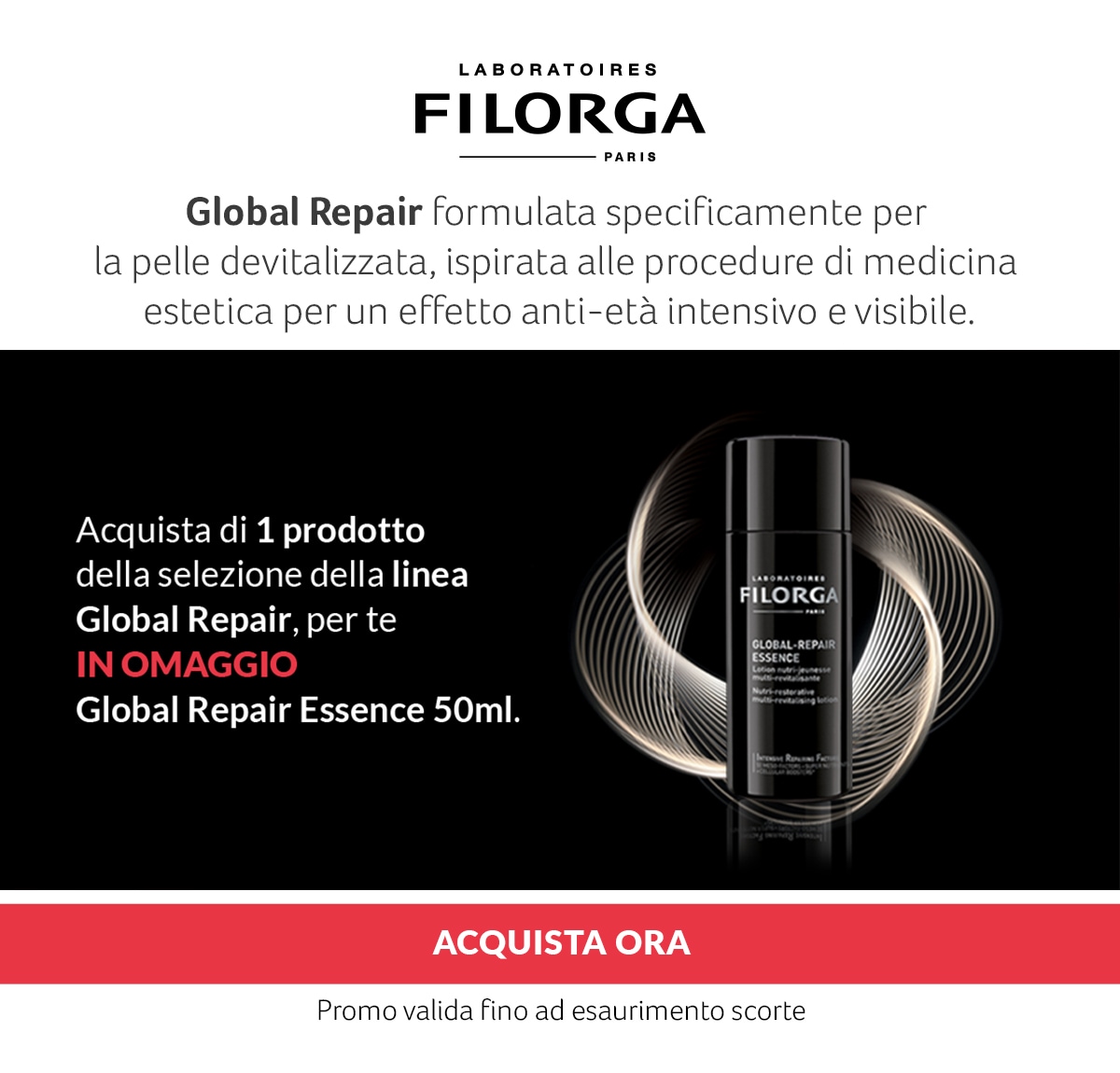 Filorga. In OMAGGIO Global Repair Essence 50ml